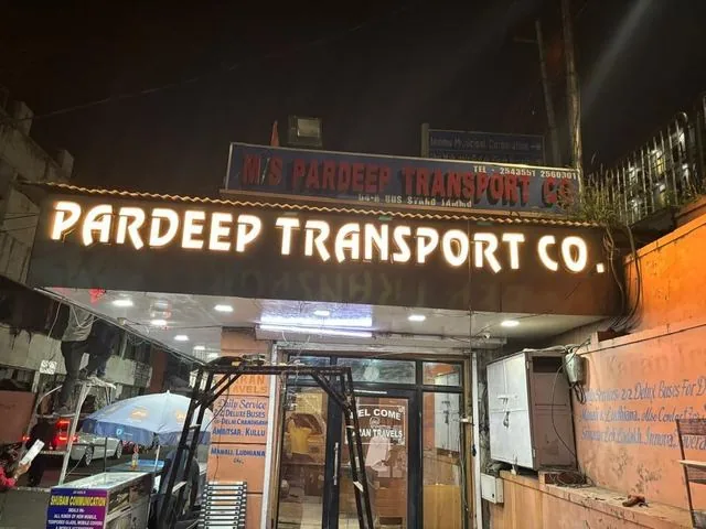 Pardeep Transport Company office at 54-B General Bus Stand, Jammu